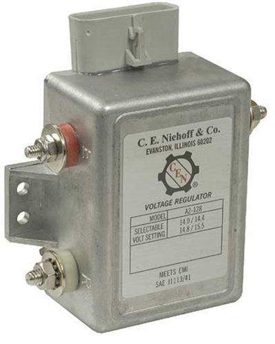 A2-128_NEW C.E. NEIHOFF ELECTRONIC REGULATOR 12V 14.5 SET POINT A CIRCUIT IGNITION ACTIVATION